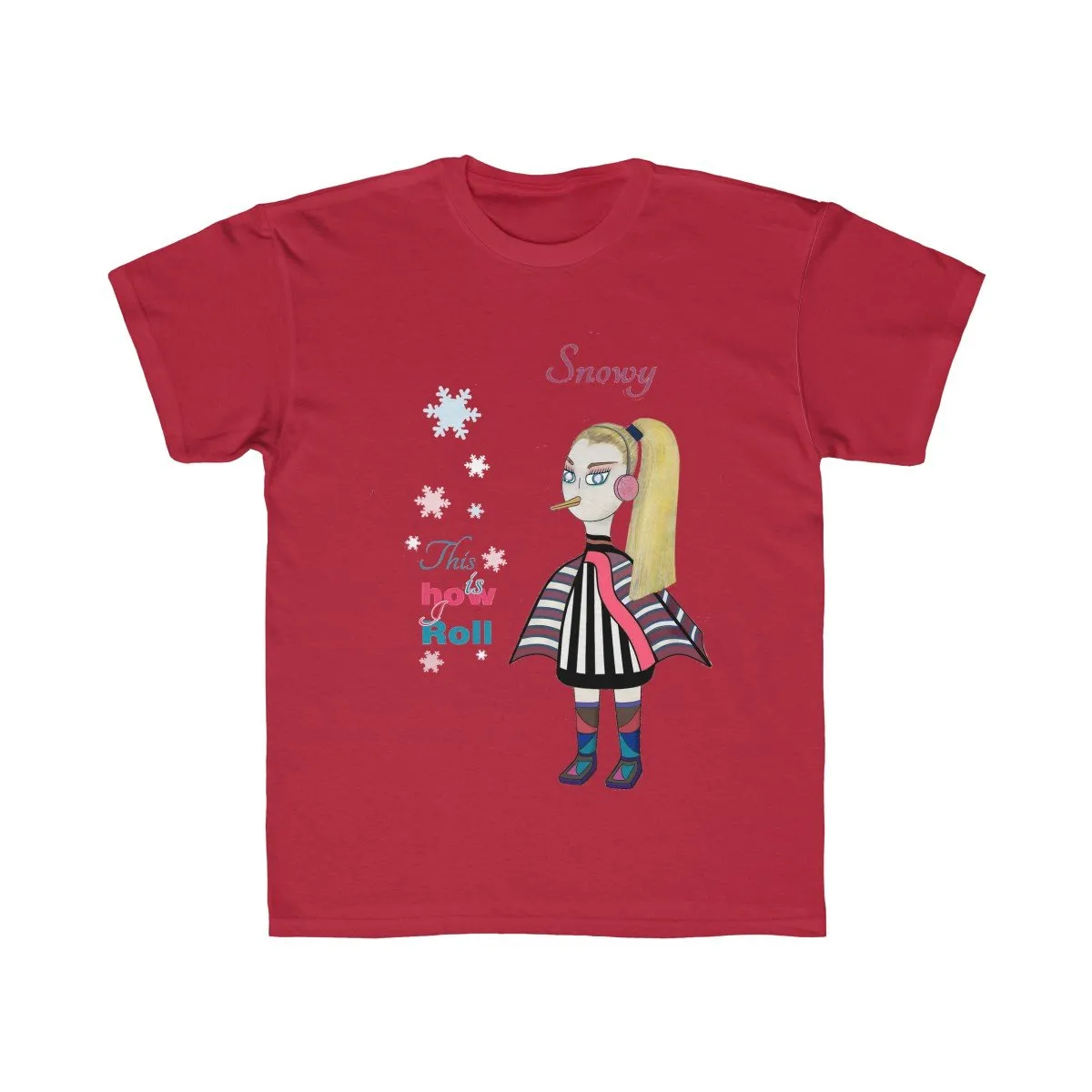 Snowy Kids Regular Fit Tee