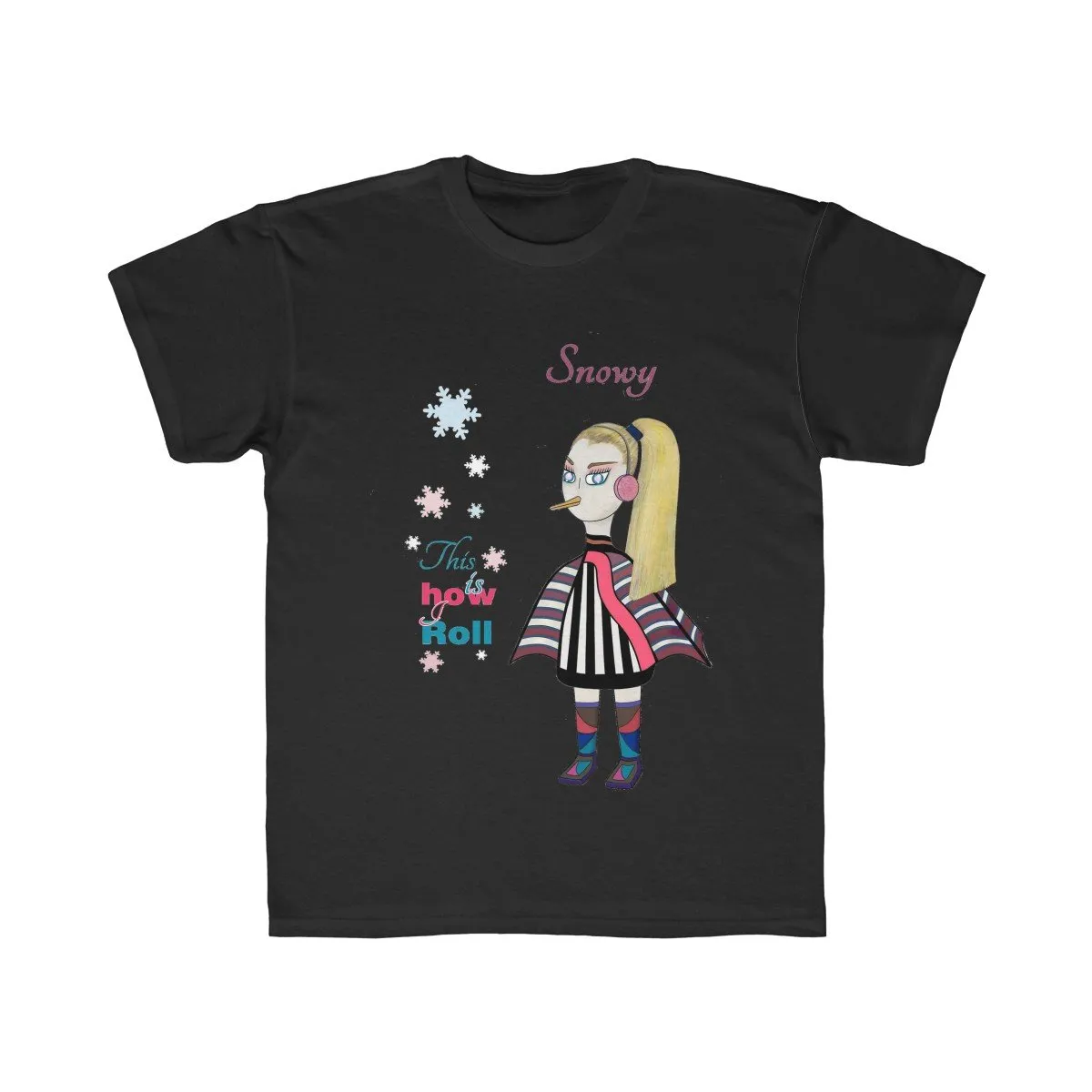 Snowy Kids Regular Fit Tee