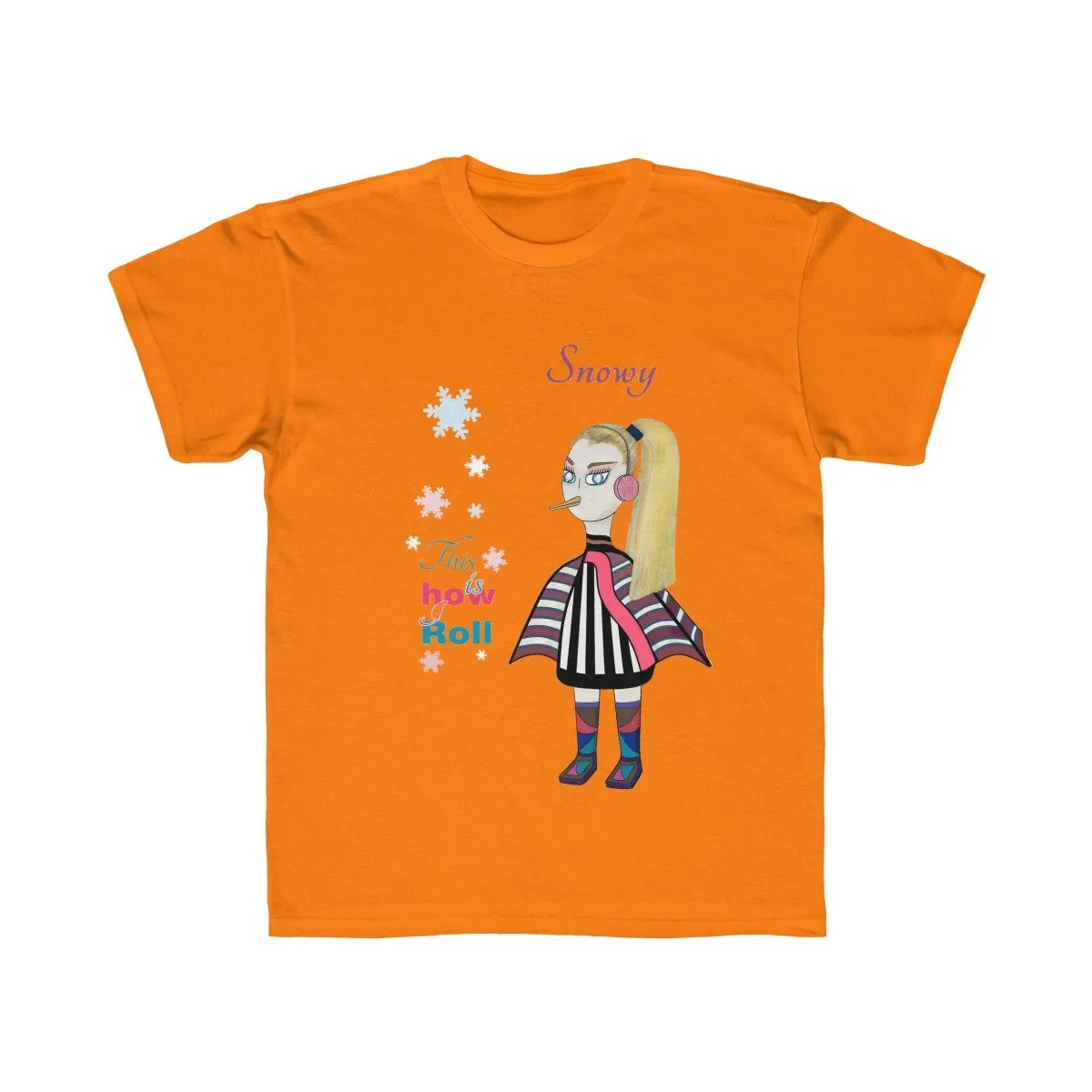 Snowy Kids Regular Fit Tee