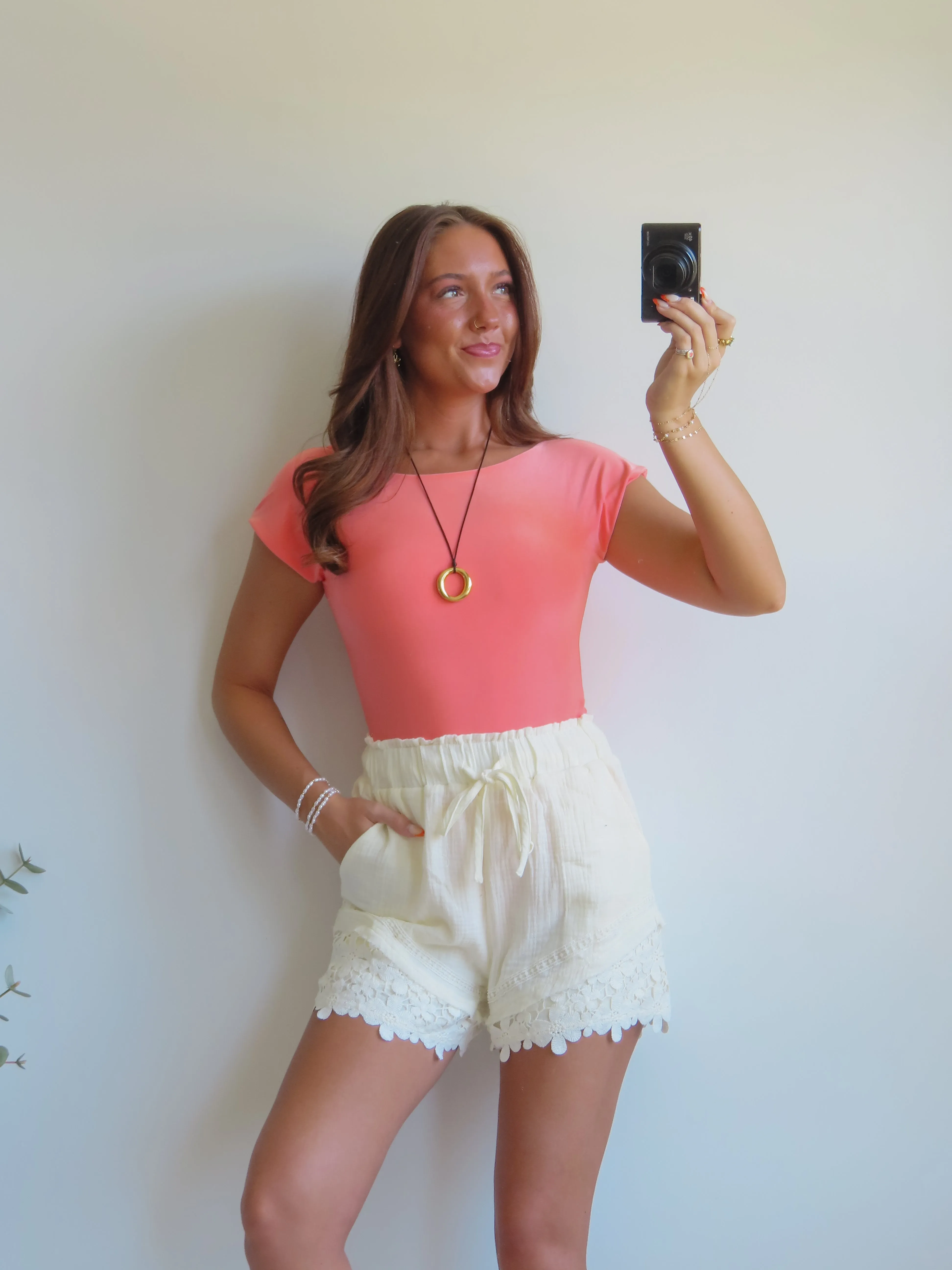 Soft Petals Shorts