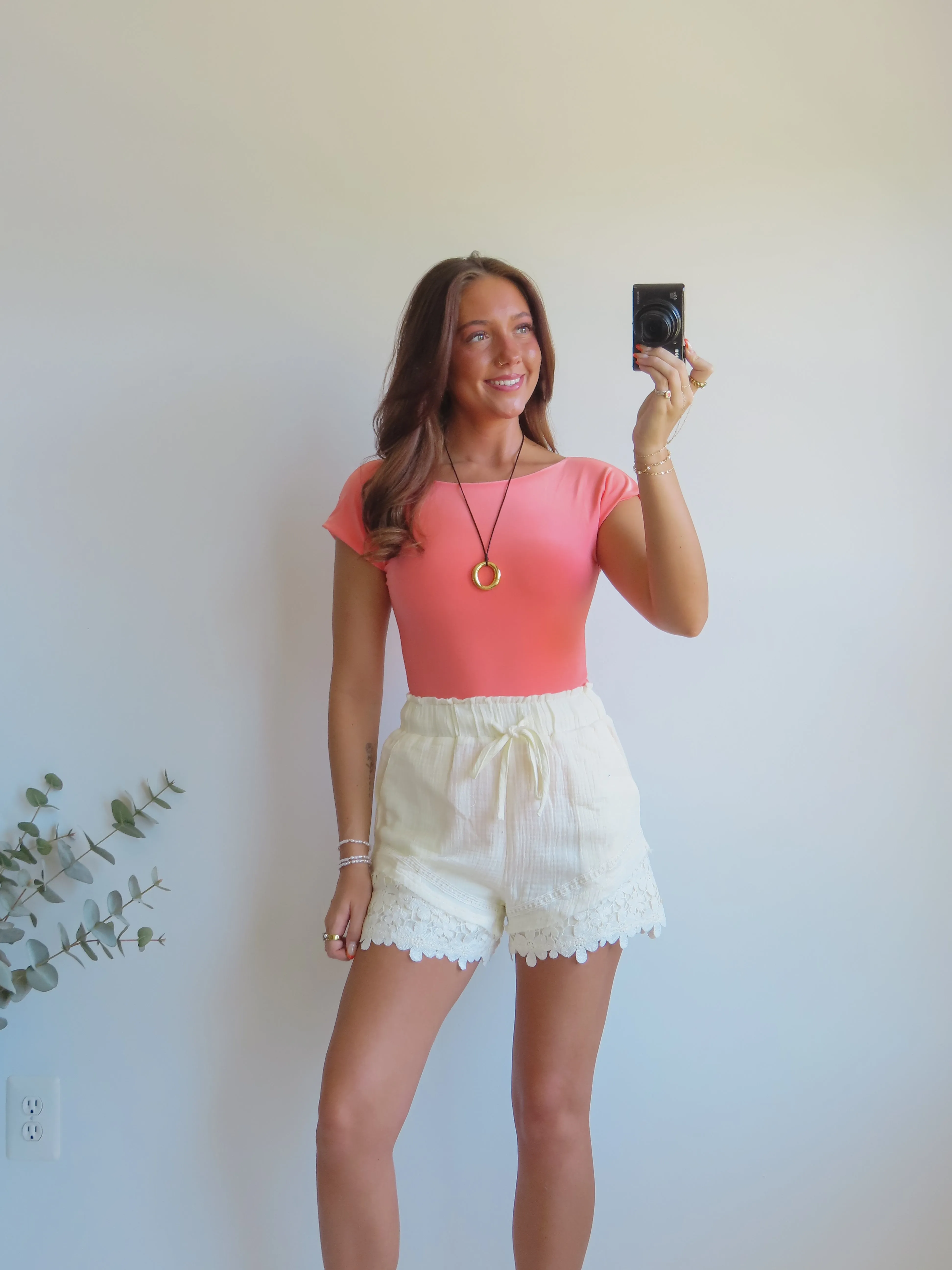 Soft Petals Shorts