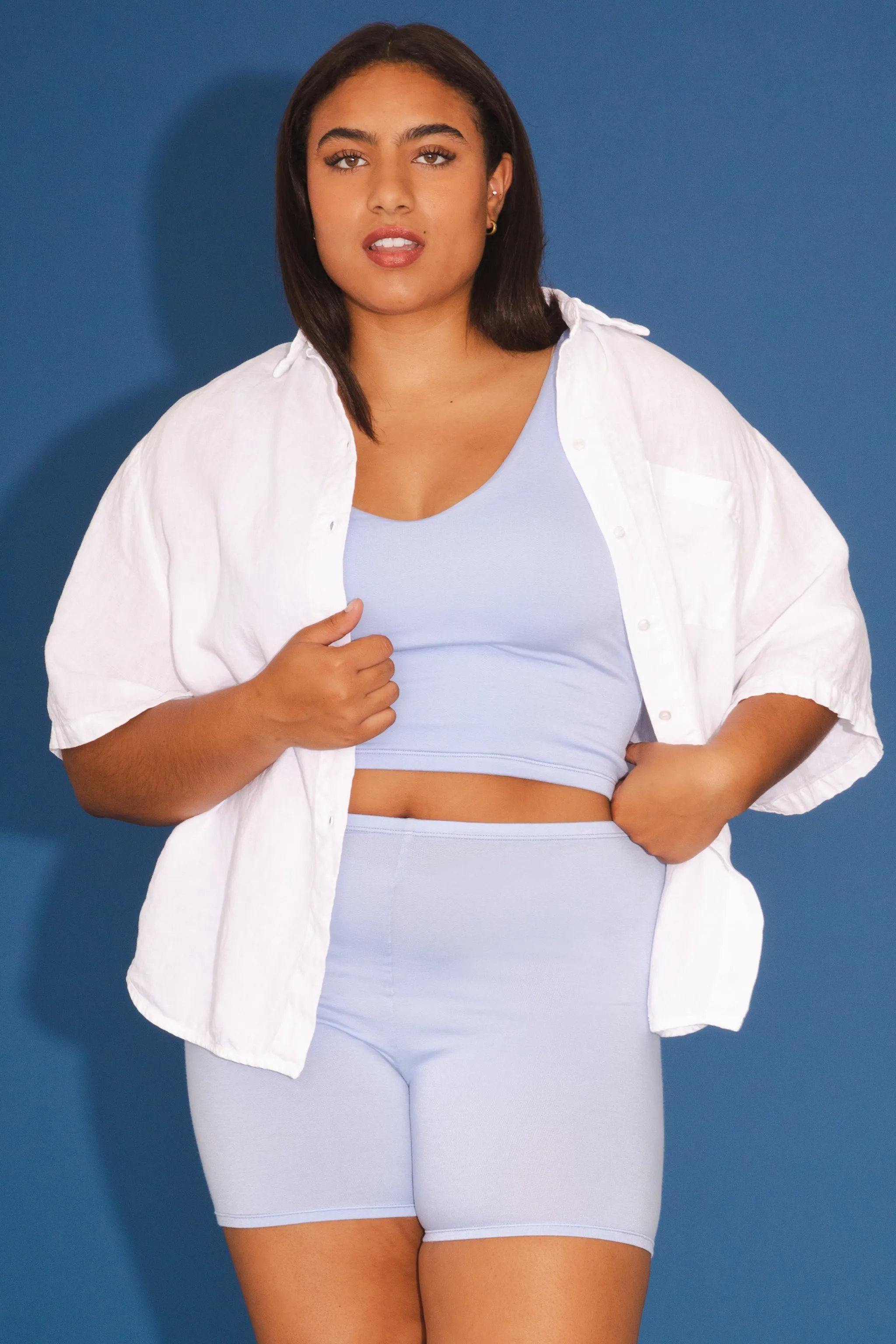 Soft Short in Sky Blue
