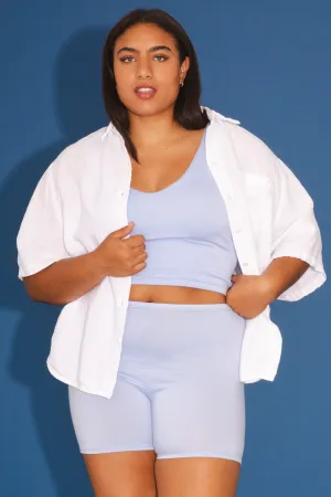 Soft Short in Sky Blue