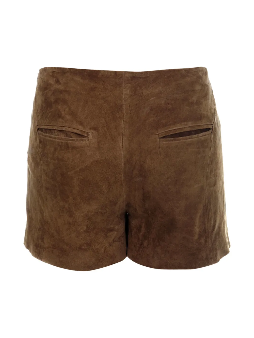 Soft Suede Luxe Leather Shorts