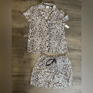 Soma cool nights Leopard Print Pajama Set