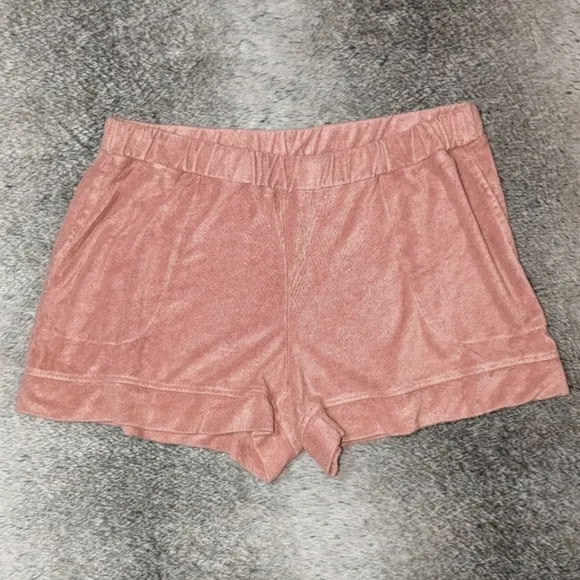 Soma WKND Terry Soft Lounge Set Bamboo Cedarwood Women's Large
