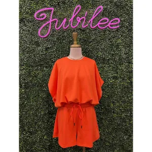 Sophie Tangerine Soft Shorts