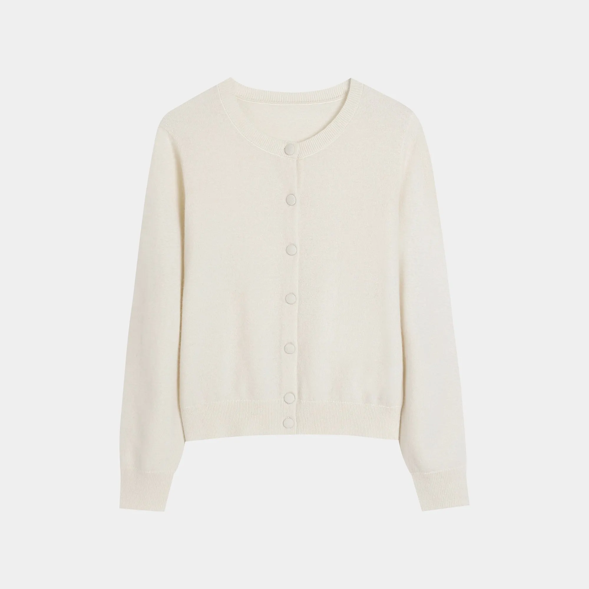 Sophisticated Buttoned Cardigan