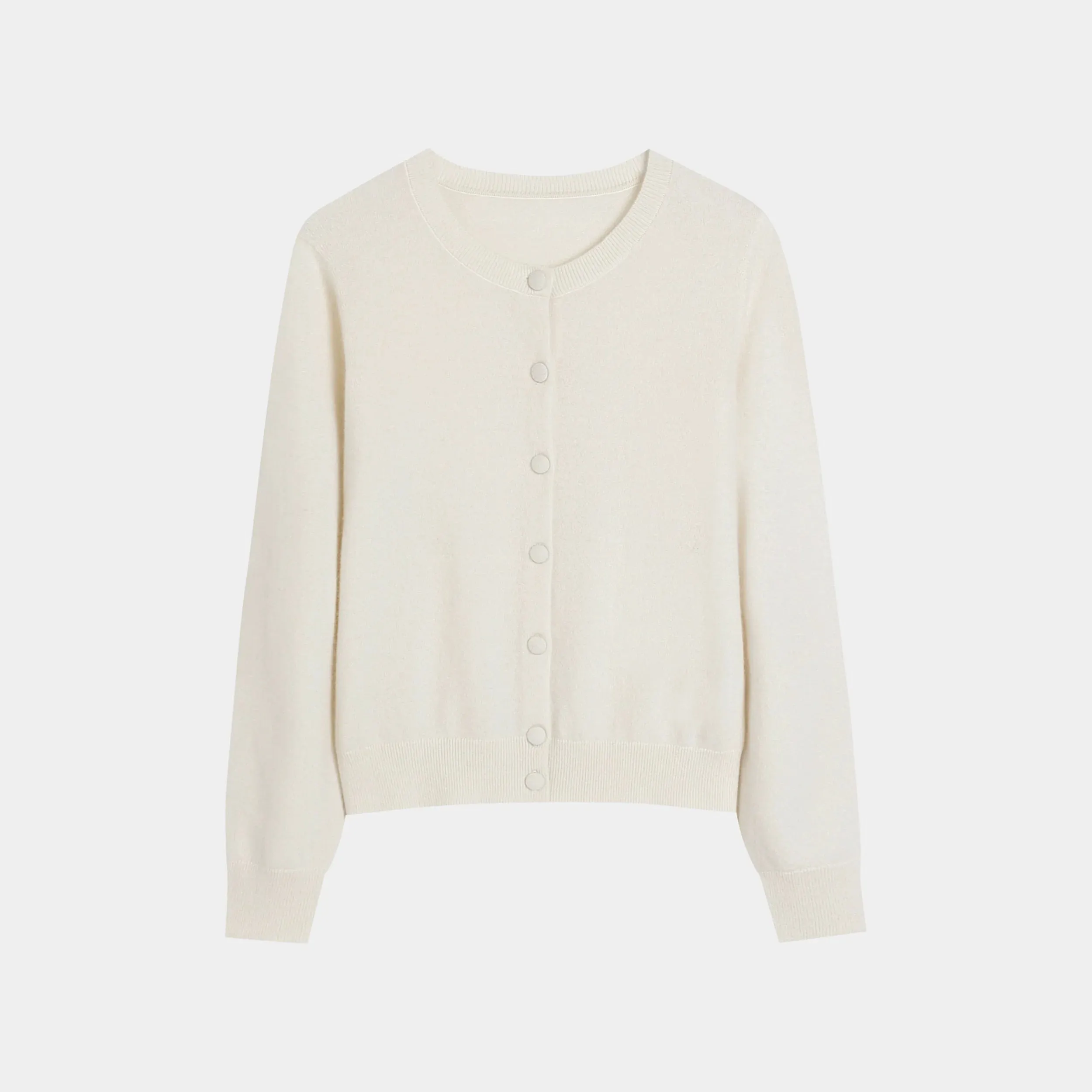 Sophisticated Buttoned Cardigan