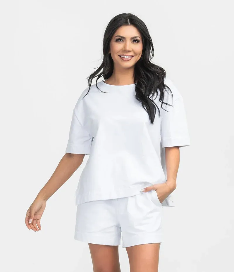 Southern Shirt On The Daily Short - Bright White
