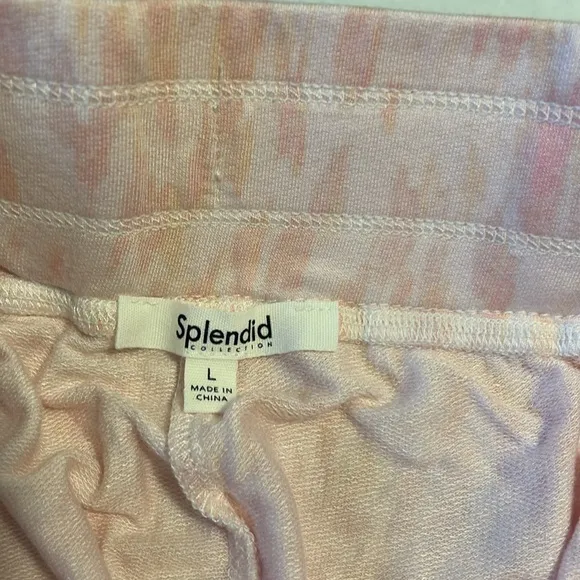 Splendid Large Shorts Mist Treatment Super Soft Grapefruit pink pockets NWT