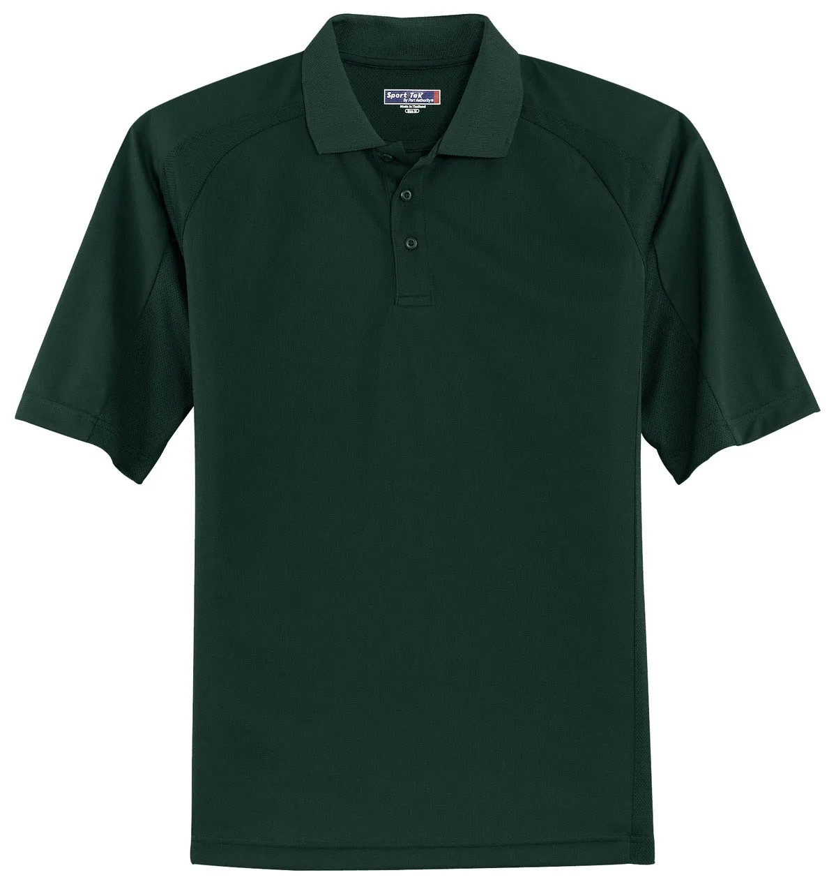 Sport-Tek Dri-Mesh Pro Polo. T474 Dark Green
