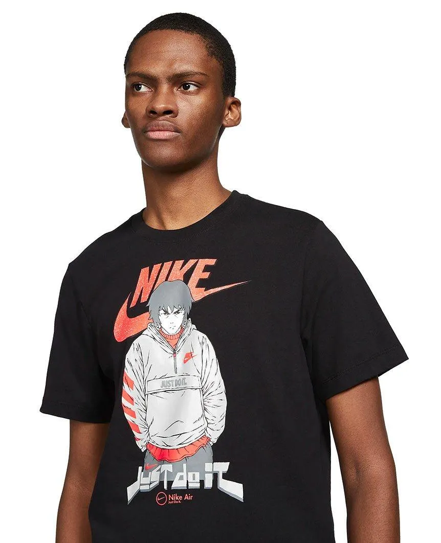 Sportswear T-Shirt NSW Air Manga Futura Man Black
