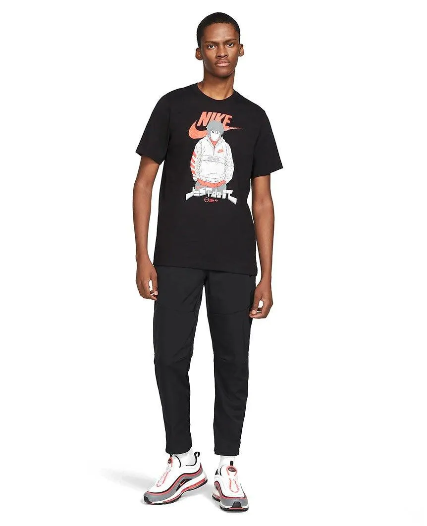 Sportswear T-Shirt NSW Air Manga Futura Man Black
