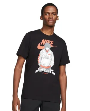 Sportswear T-Shirt NSW Air Manga Futura Man Black
