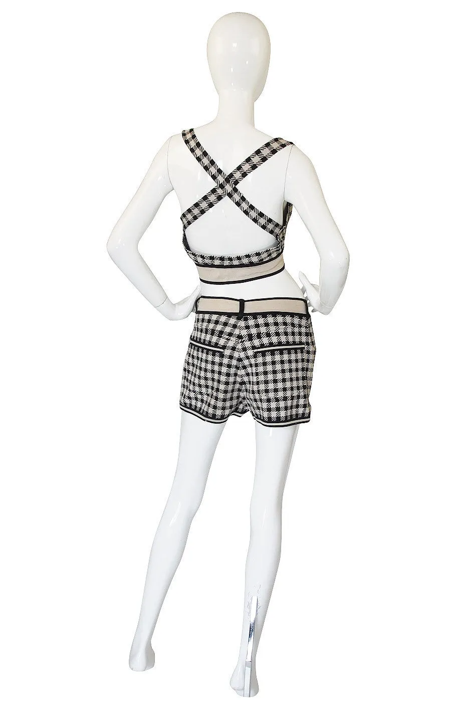 Spring 1991 Museum Held Alaia 'Tati" Short & Bra Top