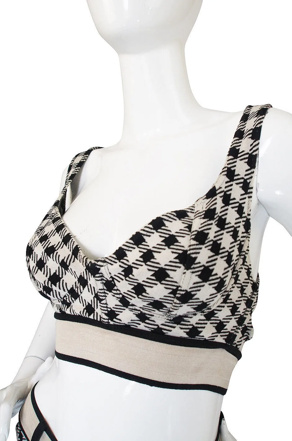 Spring 1991 Museum Held Alaia 'Tati" Short & Bra Top