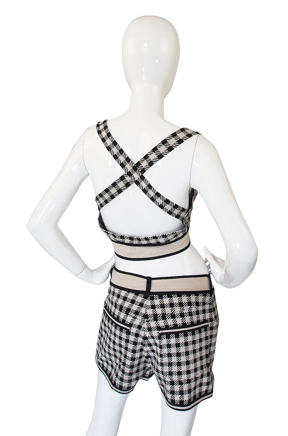 Spring 1991 Museum Held Alaia 'Tati" Short & Bra Top