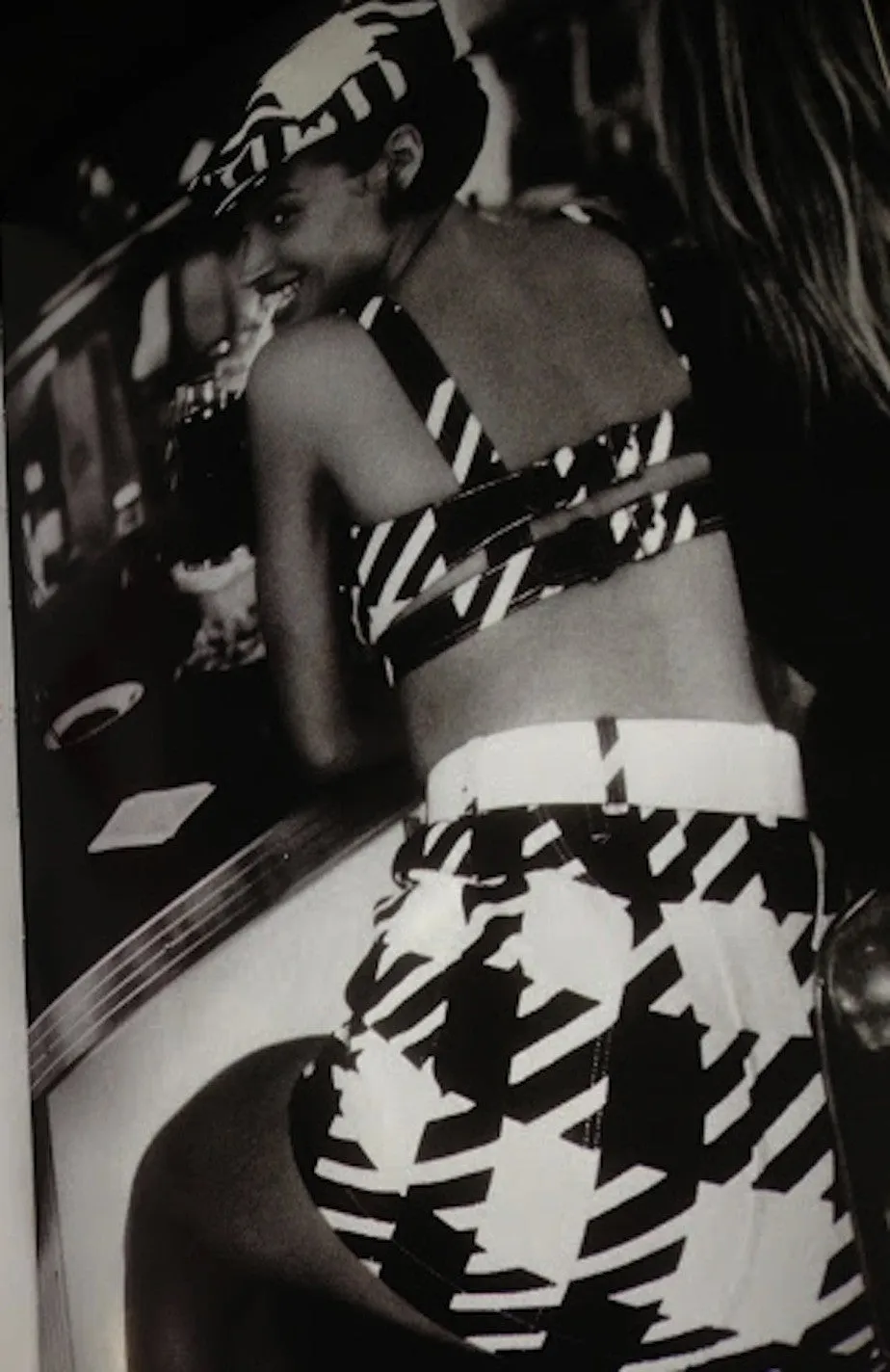 Spring 1991 Museum Held Alaia 'Tati" Short & Bra Top