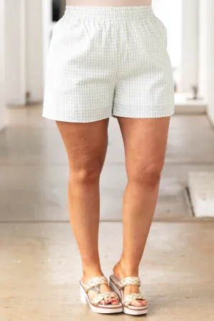 Springtime Sundays Shorts, Mint