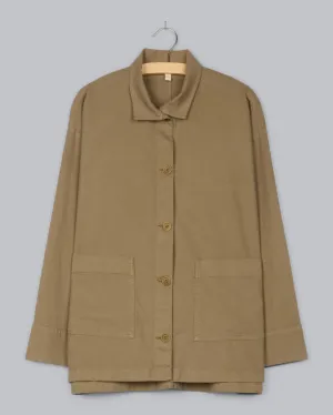 Stretch Cotton Hemp Canvas Jacket