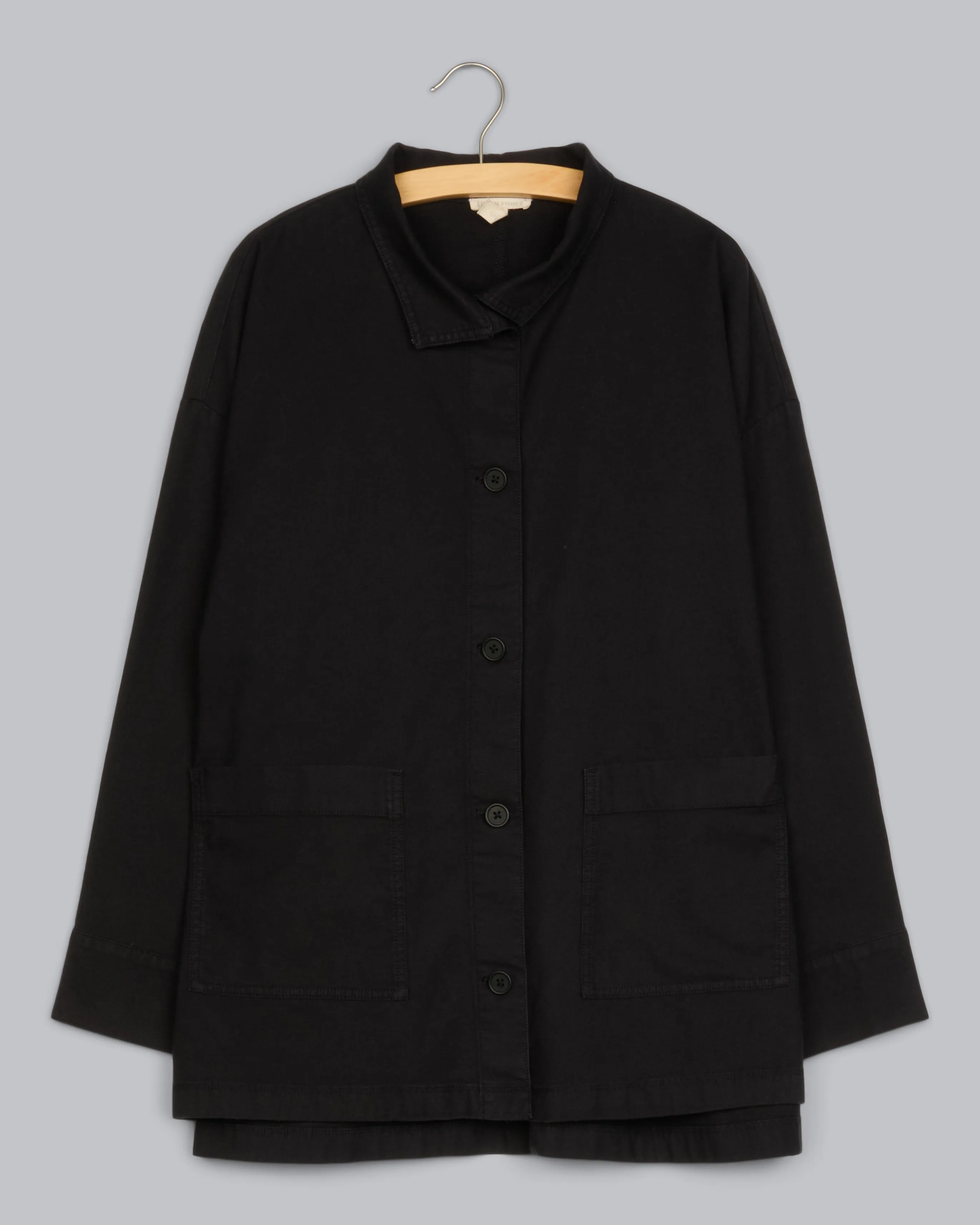 Stretch Cotton Hemp Canvas Jacket
