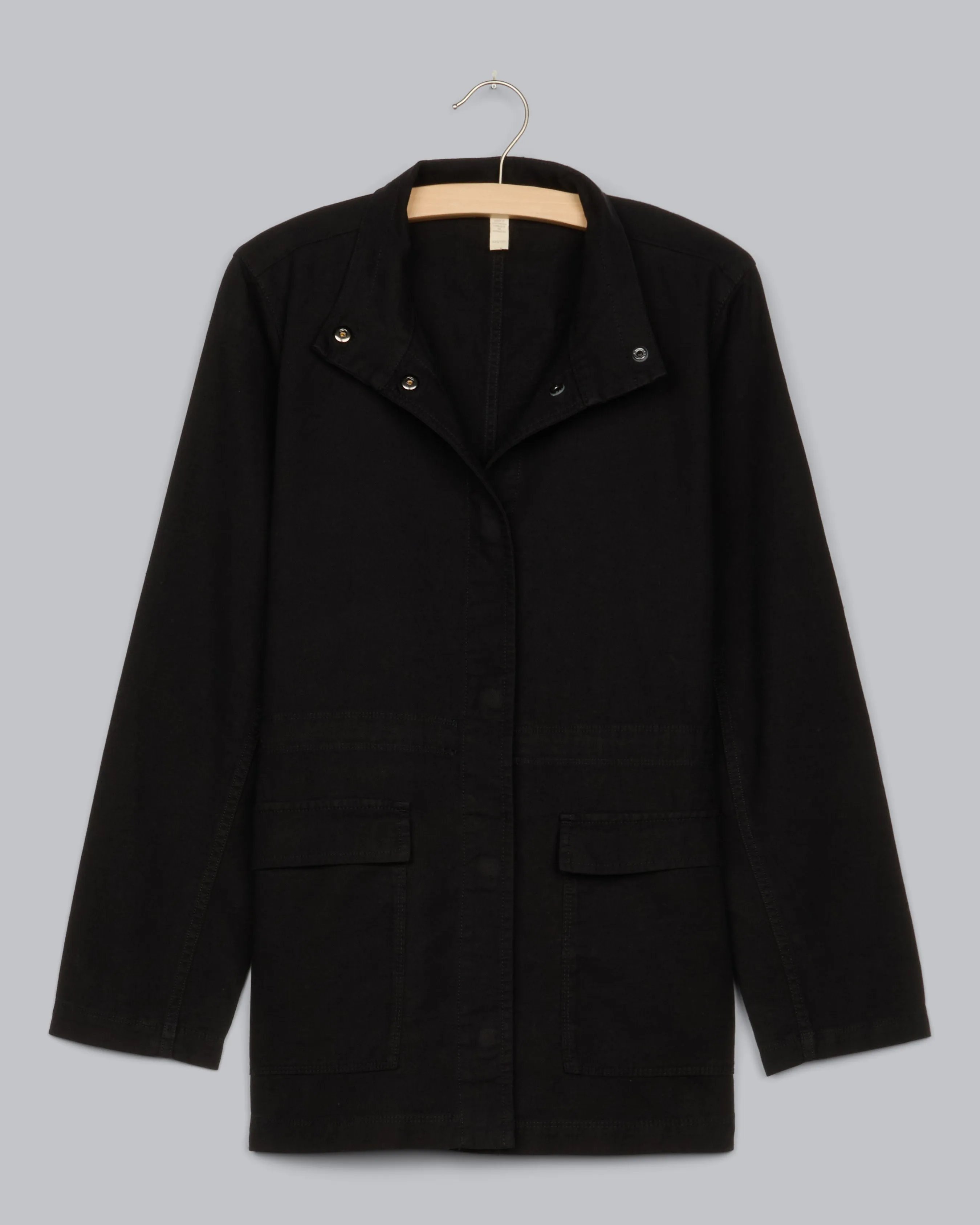 Stretch Cotton Hemp Canvas Jacket