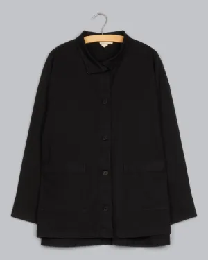 Stretch Cotton Hemp Canvas Jacket