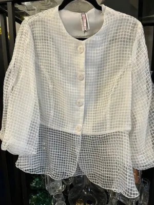 Summer Evening Top, size M   #600
