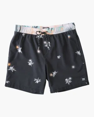 Sundays Layback Boardshorts : Black