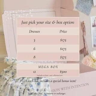 Surprise Box - 3 dresses