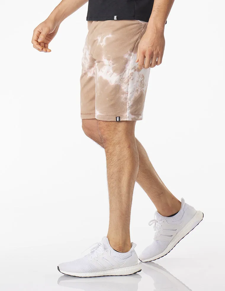 Sycamore Short: Sand Stone Blur Dye