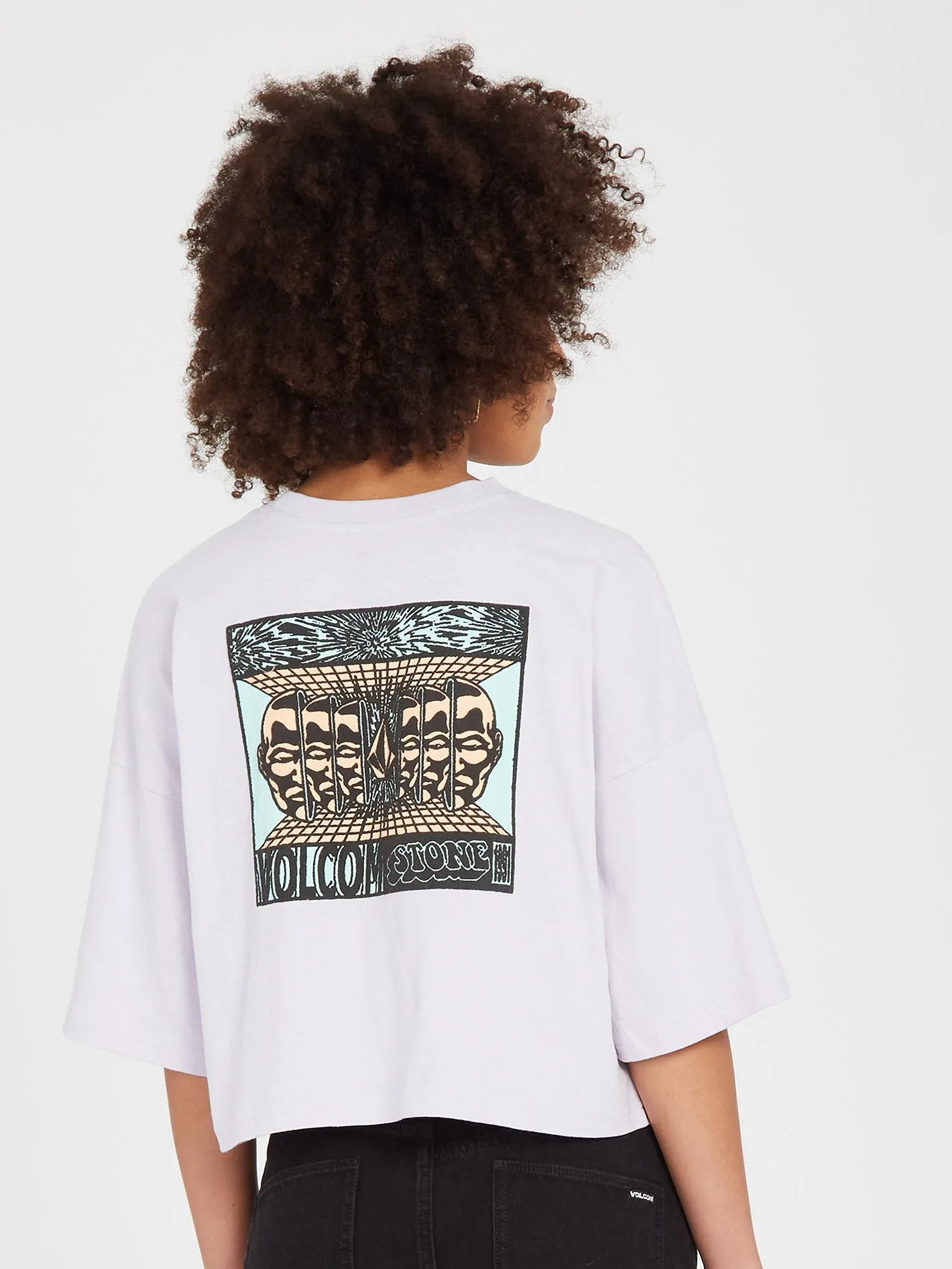 T-shirt Drumstone - LIGHT ORCHID