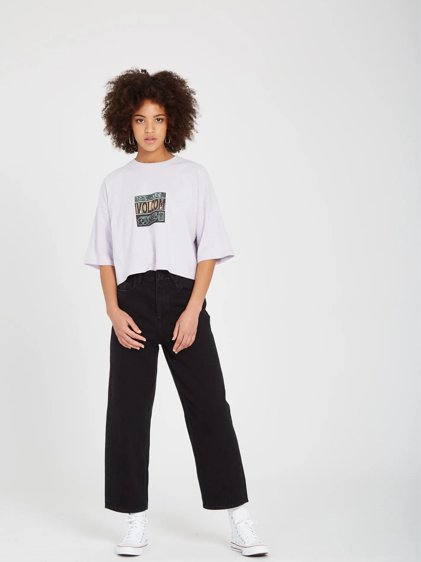 T-shirt Drumstone - LIGHT ORCHID