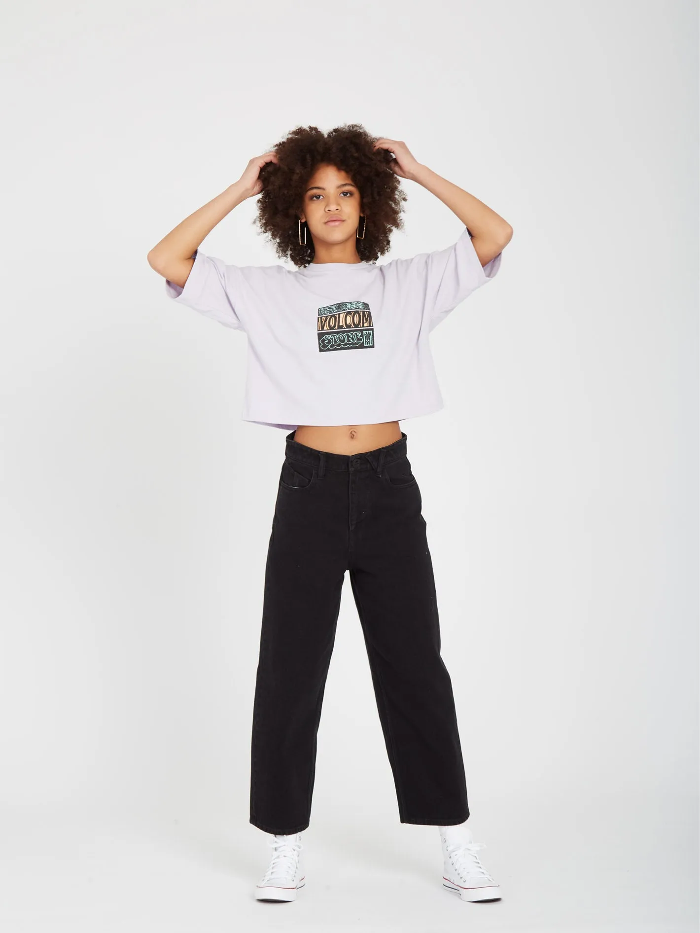 T-shirt Drumstone - LIGHT ORCHID