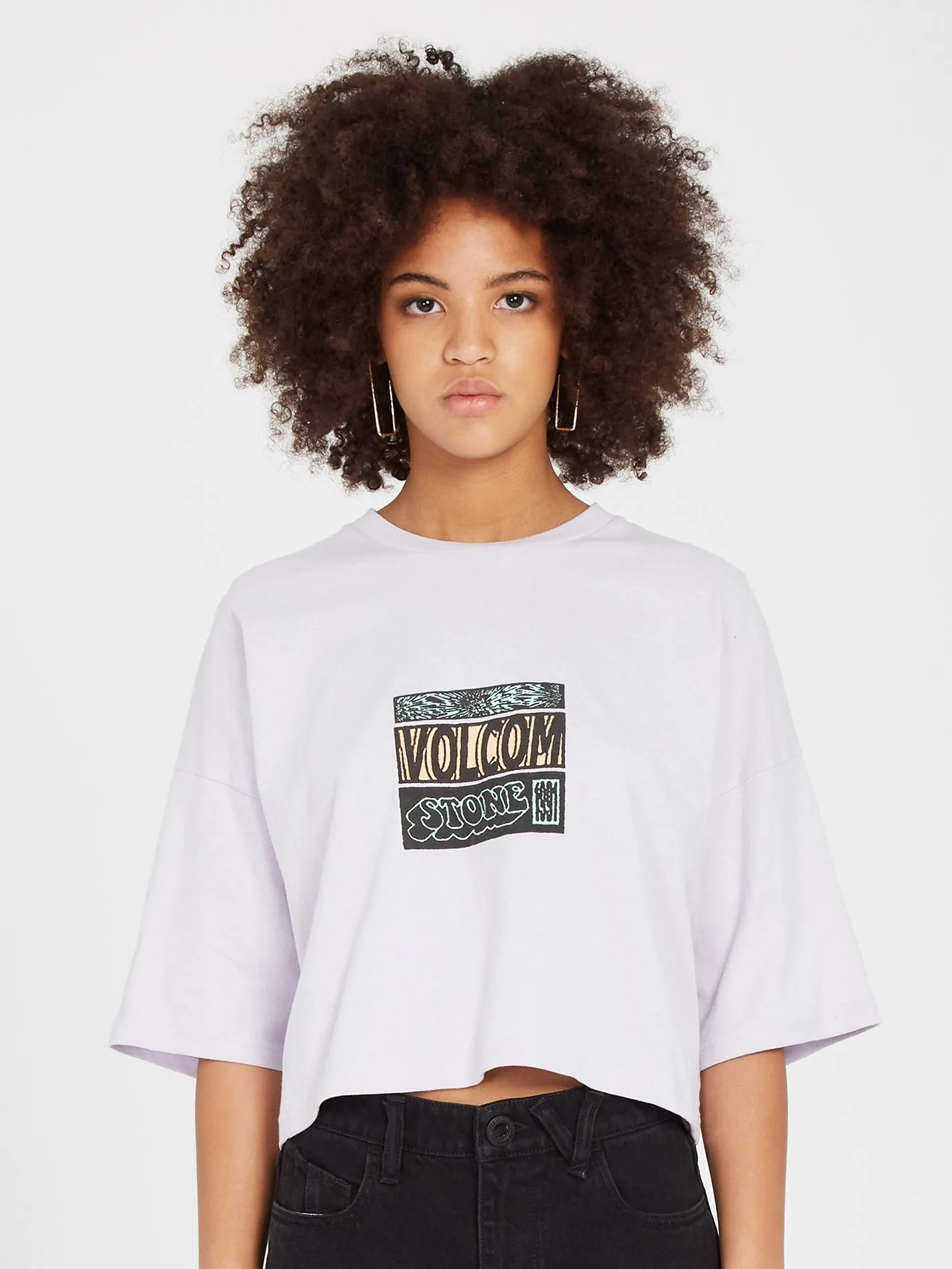 T-shirt Drumstone - LIGHT ORCHID