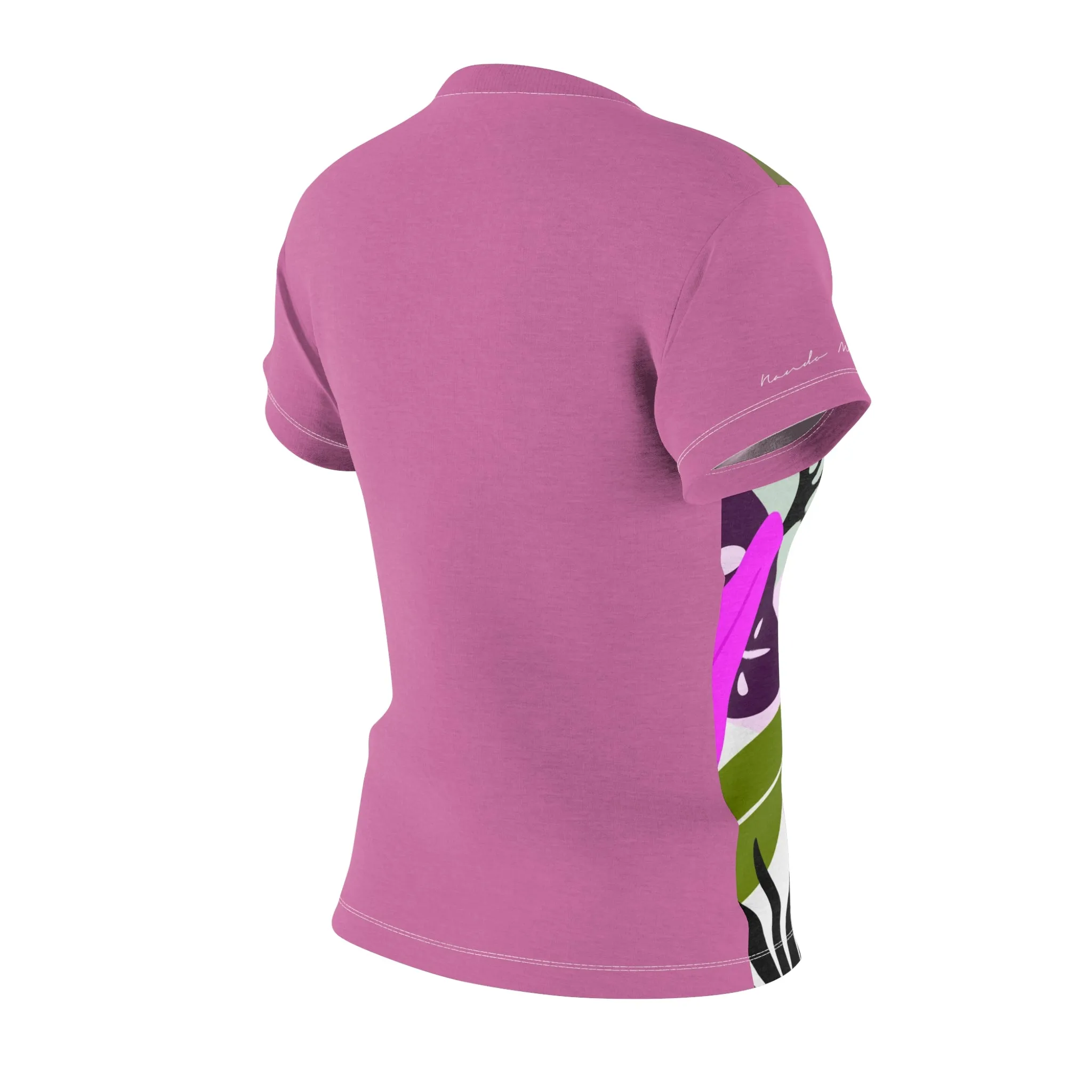 T-Shirt, Light Purple Foliage