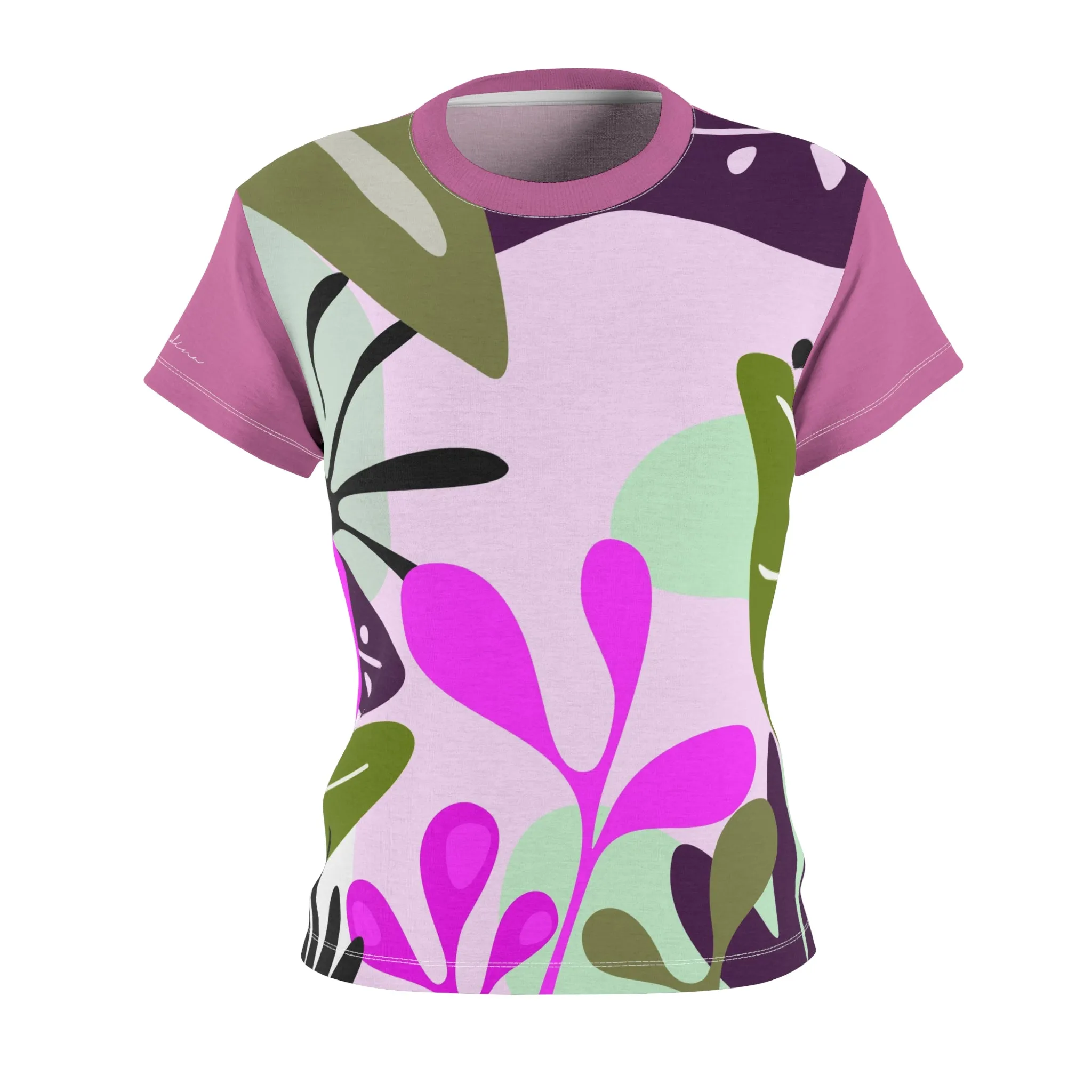 T-Shirt, Light Purple Foliage