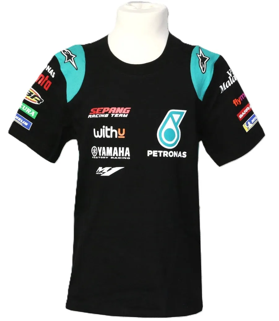T-SHIRT ROSSI KIDS Yamaha Petronas Childrens Team Tee Bikes MotoGP NEW! 2-3