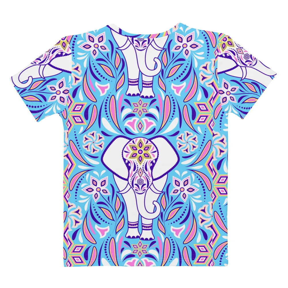 T Shirt, Women's T-shirt. Elephant, Back to School,