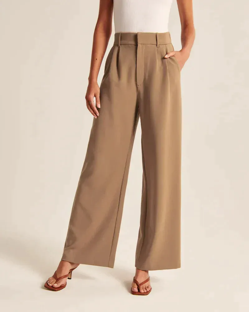 Taylor | Tailored Stylish Wide-Leg Pants