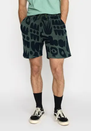 Terry Shorts / 4076 - Dustgreen