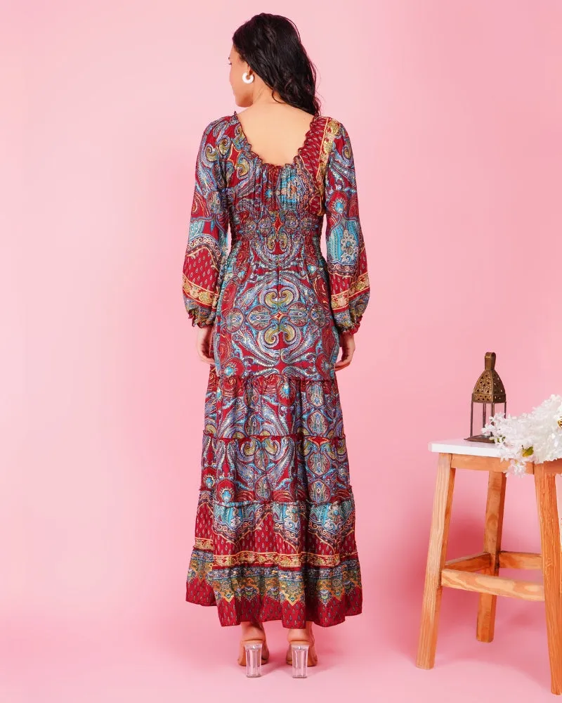 The bohemian escape maxi dress