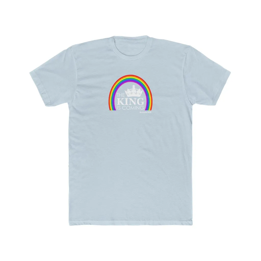 The King Is Coming Men's Cotton Crew Tee