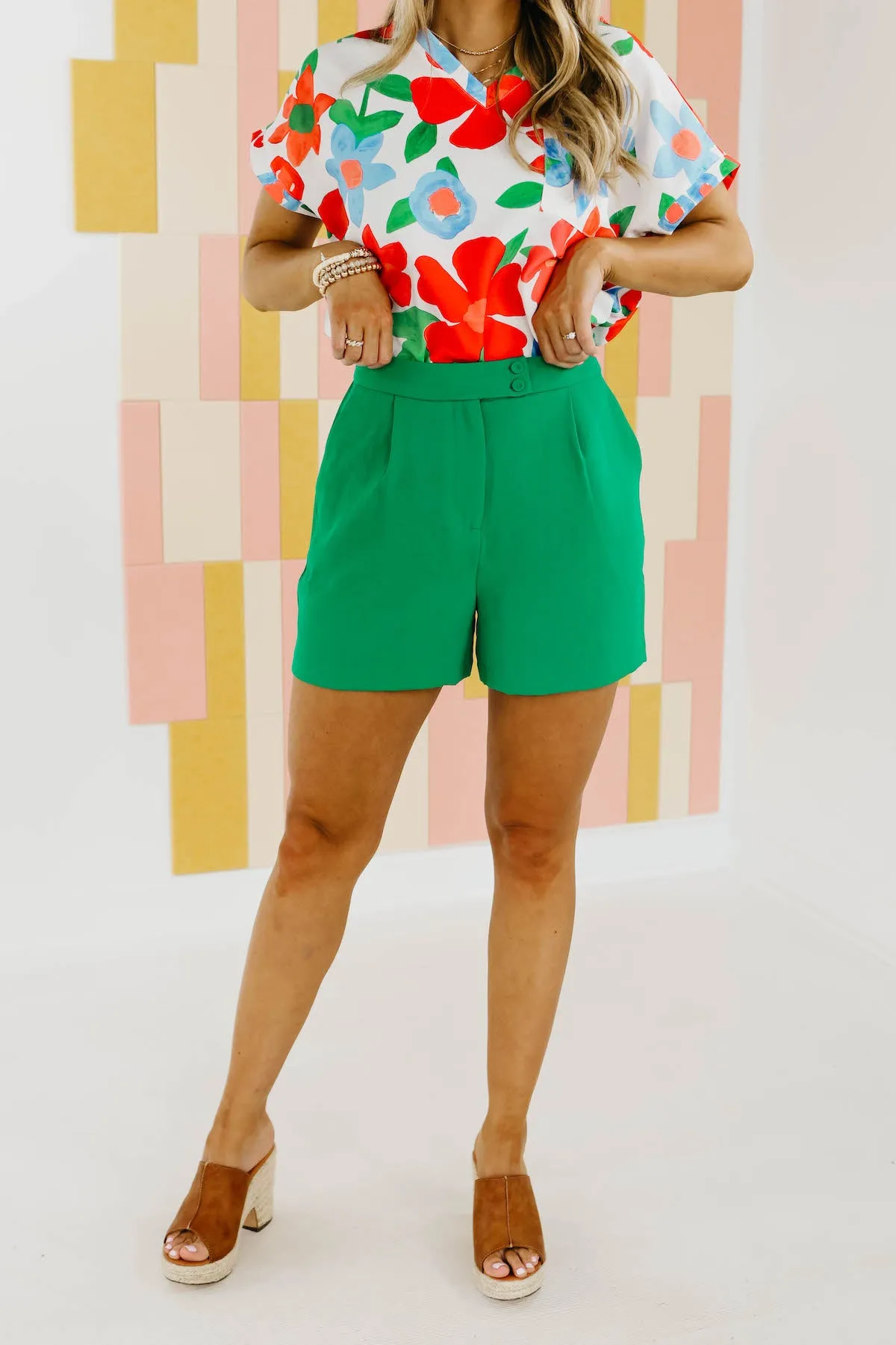 The Milo Pleated Shorts - FINAL SALE