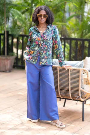 The Modal Satin Day Shirt