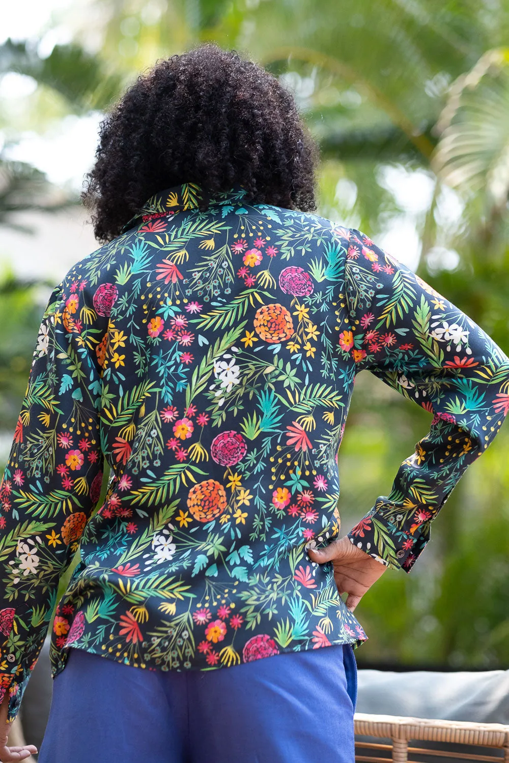 The Modal Satin Day Shirt