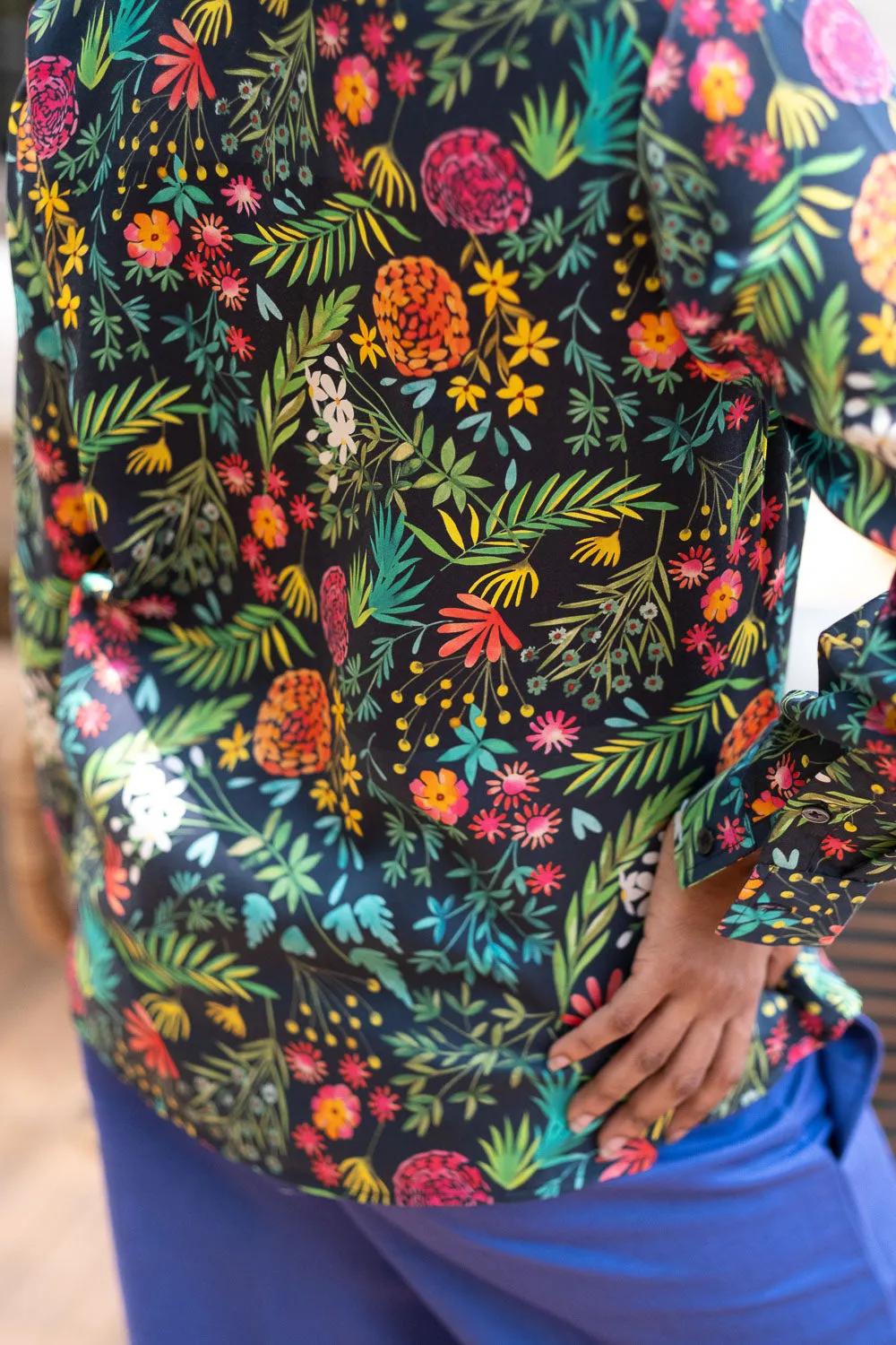 The Modal Satin Day Shirt
