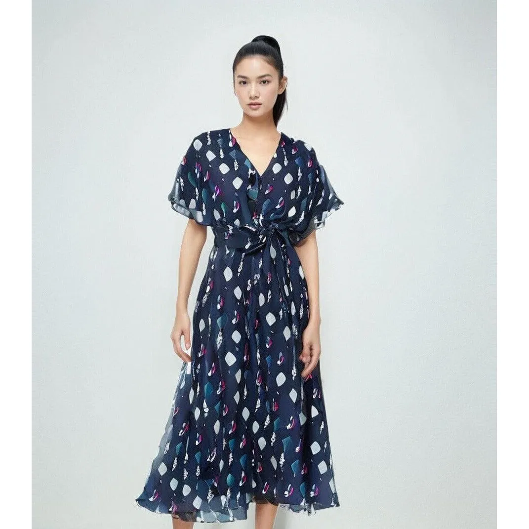 The Vana Short Sleeve Dress