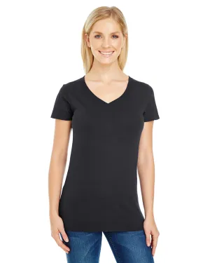 Threadfast Apparel Ladies Pigment Dye V-Neck Tee